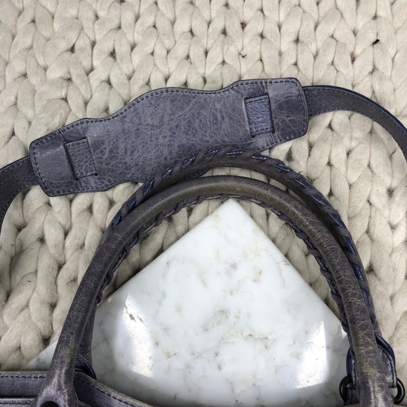 Balenciaga Classic City Moto Bag Tote Grey - Picture 4 of 10